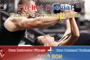 pachet curs instructor fitness si personal trainer