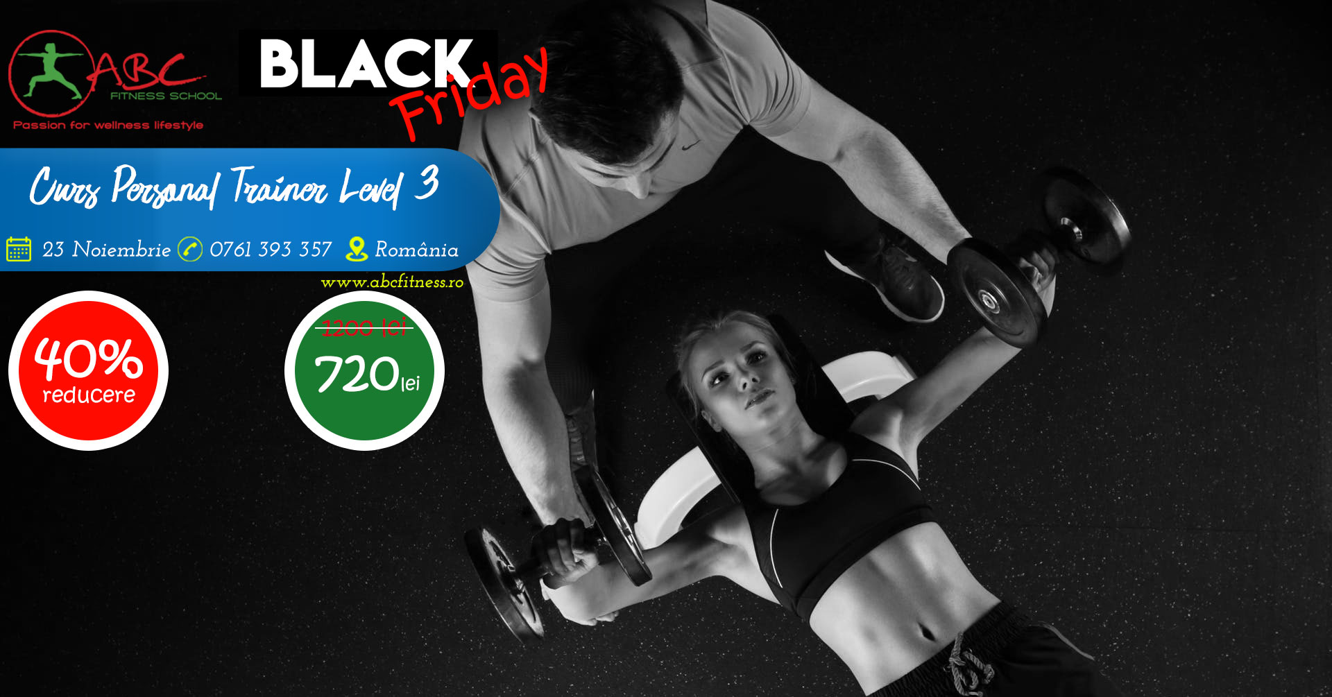 curs personal trainer - blackfriday