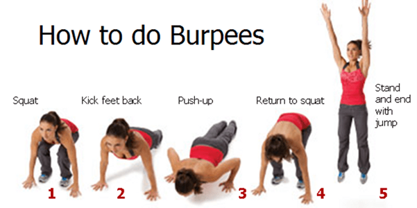 burpees